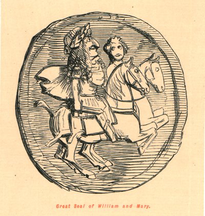 Grote Zegel van Willem en Mary, 1897 door John Leech