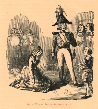 Hendrik VII en Perkin Warbecks Vrouw, 1897 door John Leech