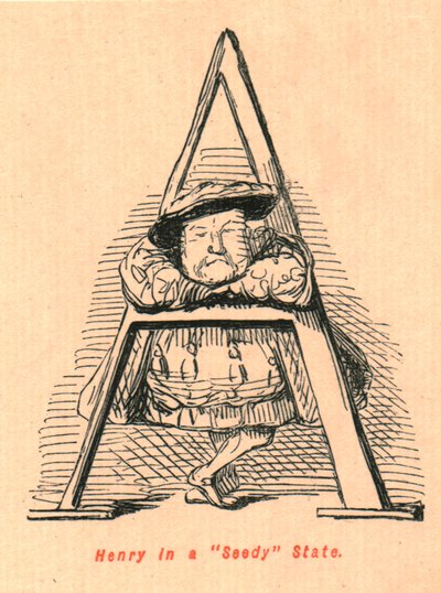 Henry in een armoedige staat, 1897 door John Leech
