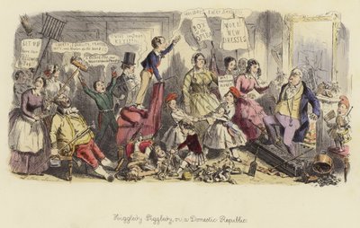 Higgledy-Piggledy, of een huiselijke republiek door John Leech