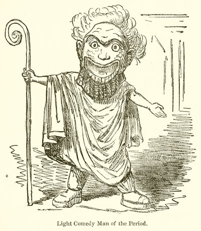Lichte komedie man van de periode door John Leech