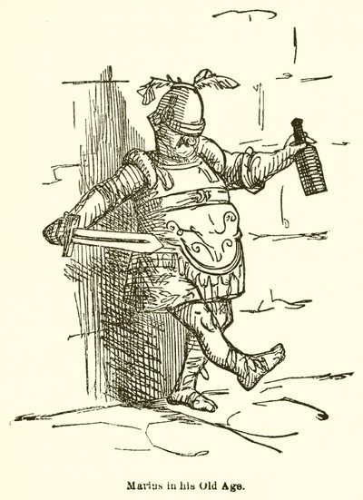 Marius op zijn Oude Dag door John Leech