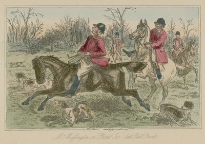 Mr Muffington op Placid Joe late Pull Devil door John Leech