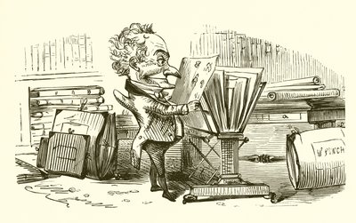 Mr Punch door John Leech