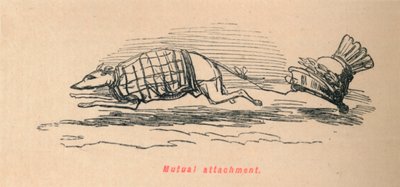 Wederzijdse gehechtheid, 1852 door John Leech