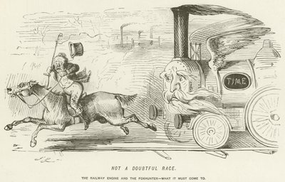 Geen twijfelachtige race door John Leech