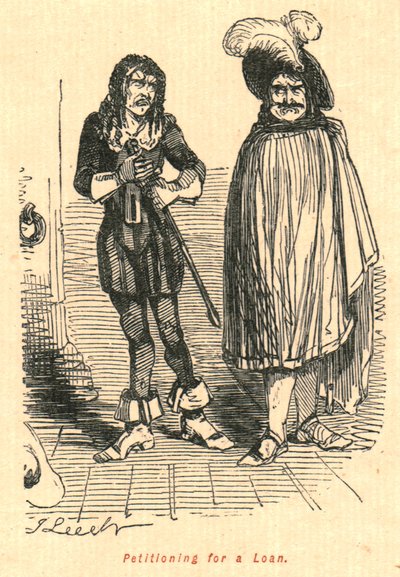 Verzoek om een lening, 1897 door John Leech