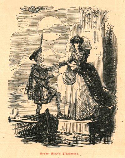 De ontsnapping van koningin Mary, 1897 door John Leech