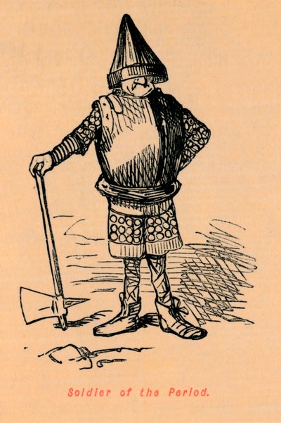 Soldaat van de periode, ca. 1860 door John Leech