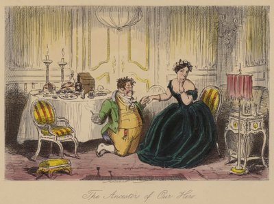 De Voorouders van Onze Held door John Leech