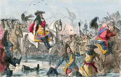 De Slag aan de Boyne door John Leech