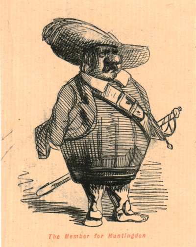 Het lid voor Huntingdon, 1897 door John Leech