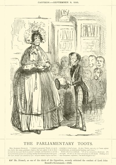 De Parlementaire Toots door John Leech