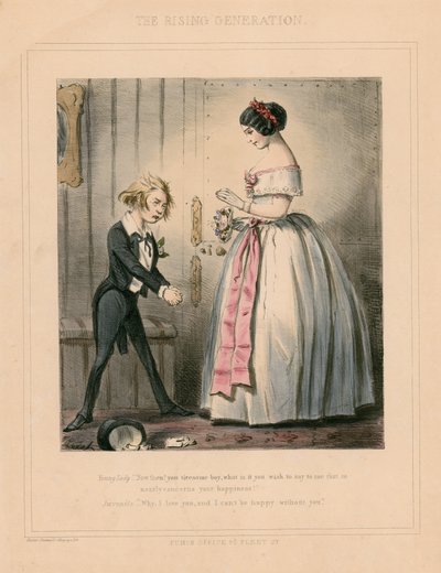 De opkomende generatie door John Leech