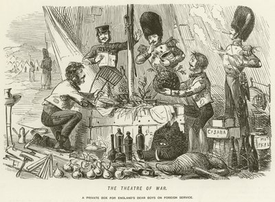 Het theater van de oorlog door John Leech
