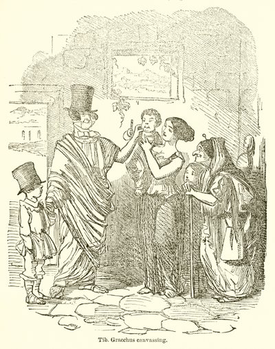Tib. Gracchus Campagne voeren door John Leech