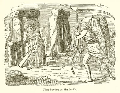 Tijd die de Druïden Uitbowlt door John Leech