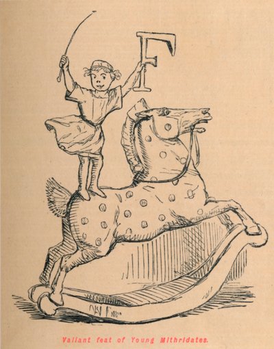 Dappere daad van Jonge Mithridates, 1852 door John Leech