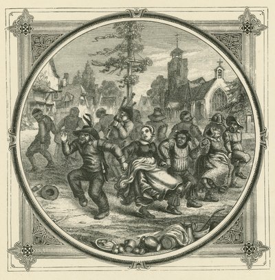 De kreupele zal altijd de dans leiden (gravure) door John Leighton
