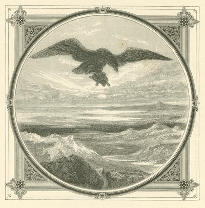 Hoe hoger de opkomst, hoe groter de val (gravure) door John Leighton