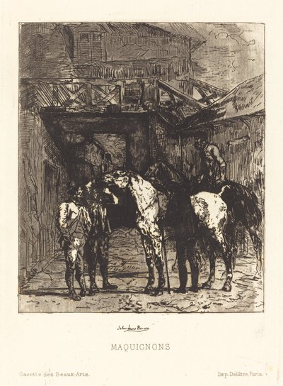 Paardenhandelaren door John Lewis Brown