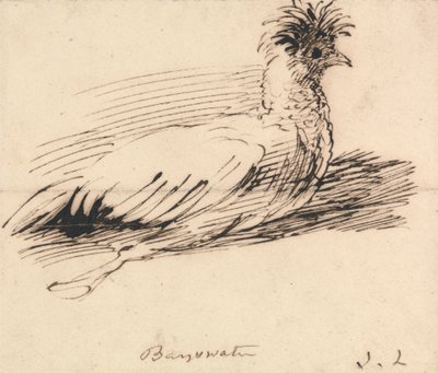 Een hen door John Linnell