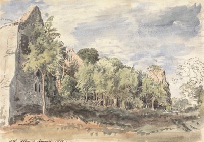 Netley Abbey door John Linnell