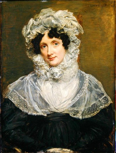 Portret van mevrouw Bolding door John Linnell