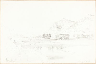 Tan y Bwlch door John Linnell