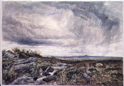 Regenachtig weer, Bettws-y-Coed door John Lloyd Bond