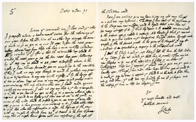 Brief van John Locke aan Hans Sloane, 2 december 1699 door John Locke