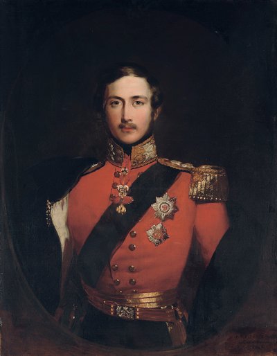 Portret van Prins Albert door John Lucas