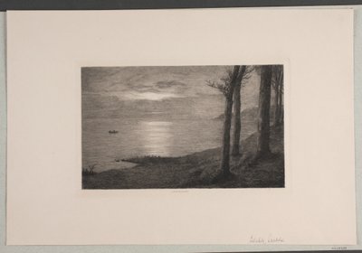 Deens: Landschap door John Lübschitz