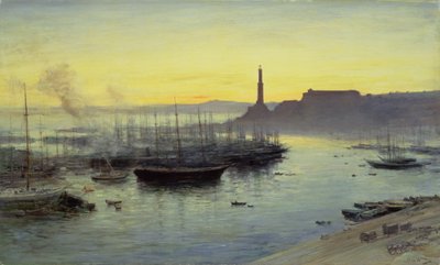 Genua, 1904 door John MacWhirter