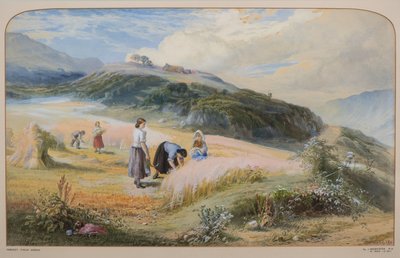 Oogstveld, Arran door John MacWhirter