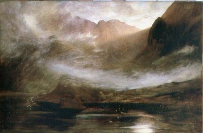 Loch Coriusk, Isle of Skye door John MacWhirter