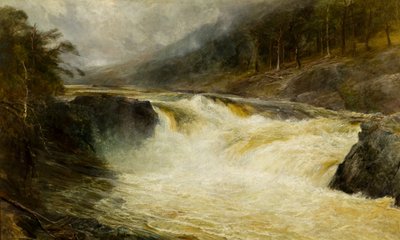 De Watervallen van Tummel door John MacWhirter