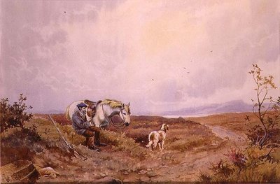 Rust na de jacht door John Maclaren Barclay