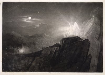 Illustratie uit Paradise Lost door John Martin