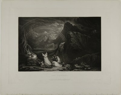Het Verbond, uit Illustraties van de Bijbel door John Martin