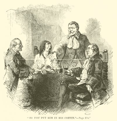 Illustratie voor A Tale of Two Cities door Charles Dickens door John McLenan