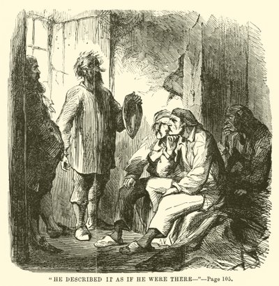 Illustratie voor A Tale of Two Cities door Charles Dickens door John McLenan