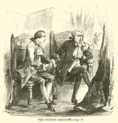 Illustratie voor Een verhaal over twee steden door Charles Dickens door John McLenan