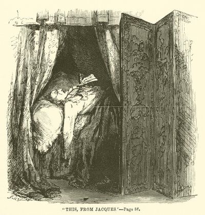 Illustratie voor Een verhaal over twee steden door Charles Dickens door John McLenan