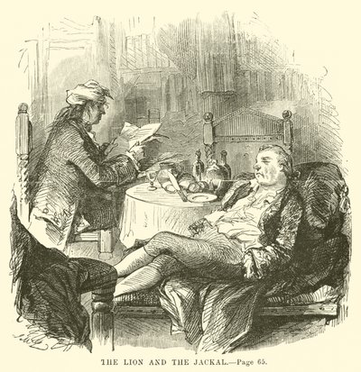 Illustratie voor Een verhaal over twee steden door Charles Dickens door John McLenan