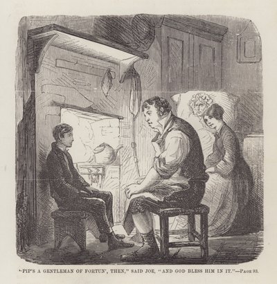 Illustratie voor Great Expectations door John McLenan