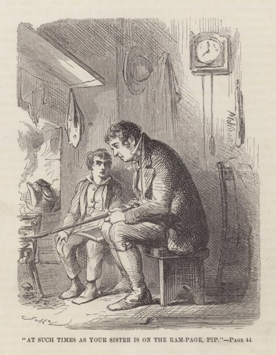 Illustratie voor Great Expectations door John McLenan