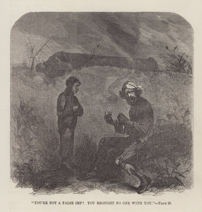 Illustratie voor Great Expectations door John McLenan