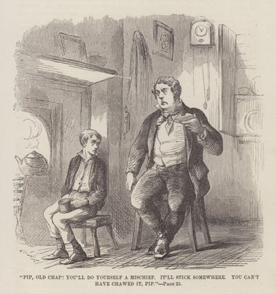 Illustratie voor Great Expectations door John McLenan