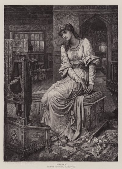 Elaine door John Melhuish Strudwick